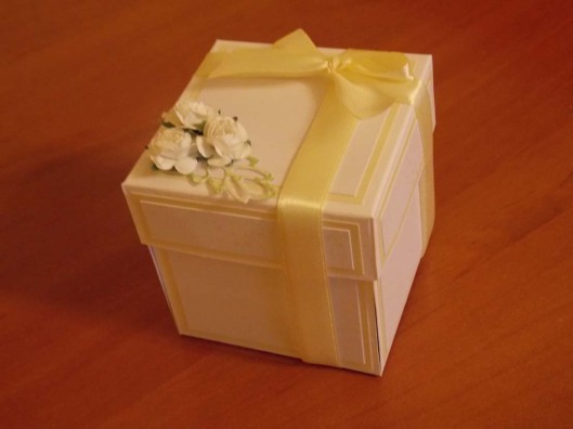 exploading box, chrzest, prezent, pudełko